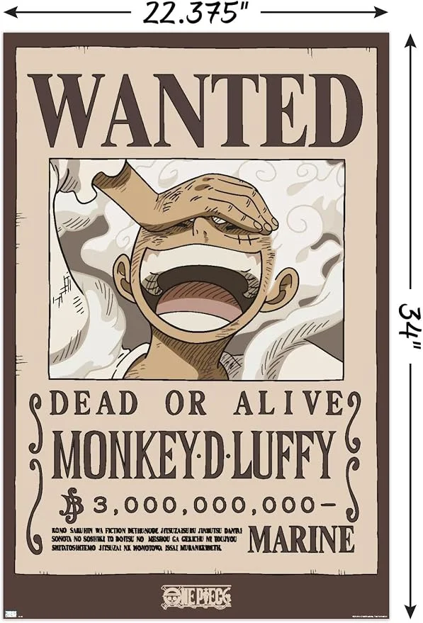 Póster Luffy Gear 5 - imagen 2