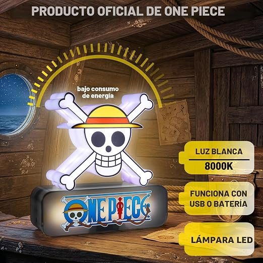 Lámpara logo de One Piece - imagen 1