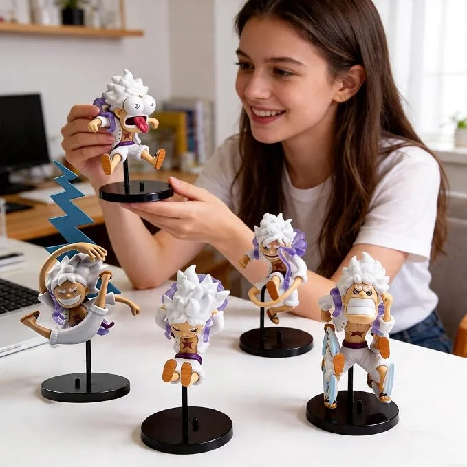 Figura Luffy Gear 5 – set de 5 figuras - imagen 3