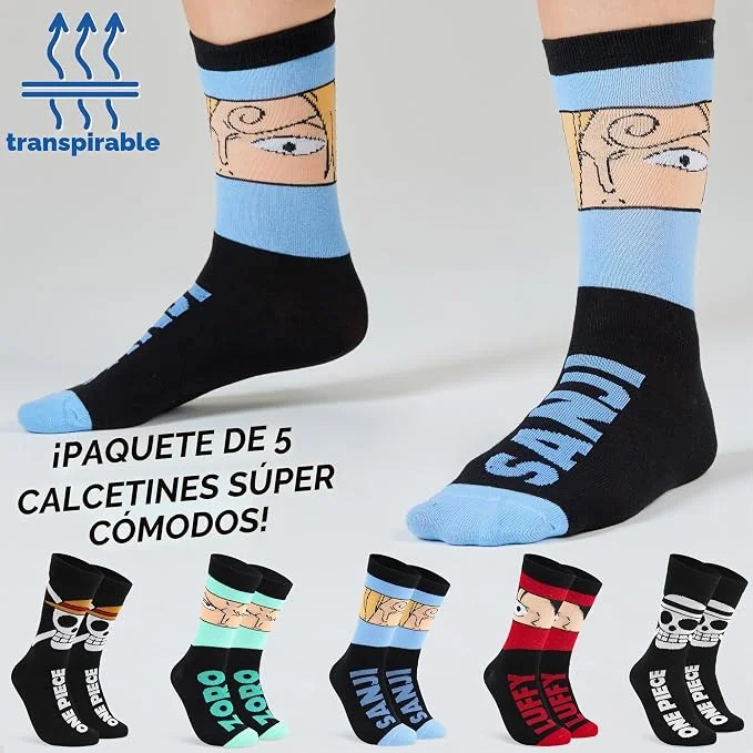 Calcetines One Piece – paquete 5 pares - imagen 3