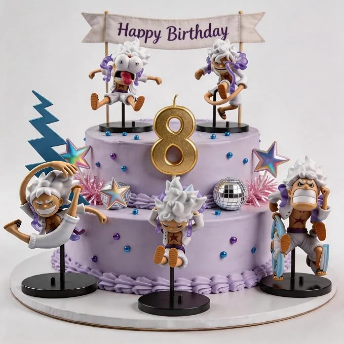 Figura Luffy Gear 5 – set de 5 figuras - imagen 4